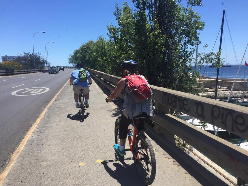 Fotografía 6 de PASEO EN BICICLETA GUIADO POR VIÁA DEL MAR & VALPARAISO en Viña Del Mar, Valparaiso