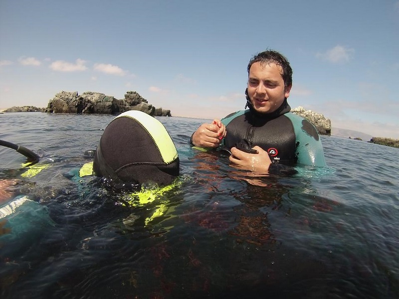 Fotografía 2 de Bautizo Submarino en Bahía Inglesa en Caldera, Atacama