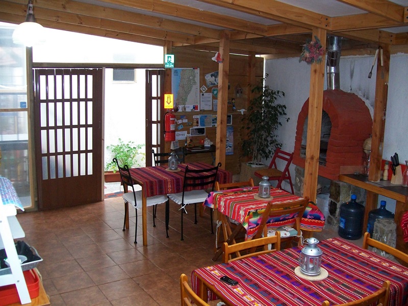 Fotografía 2 de Hostal en Caldera, terraza con vista panorímica a la bahía.  en Caldera, Atacama