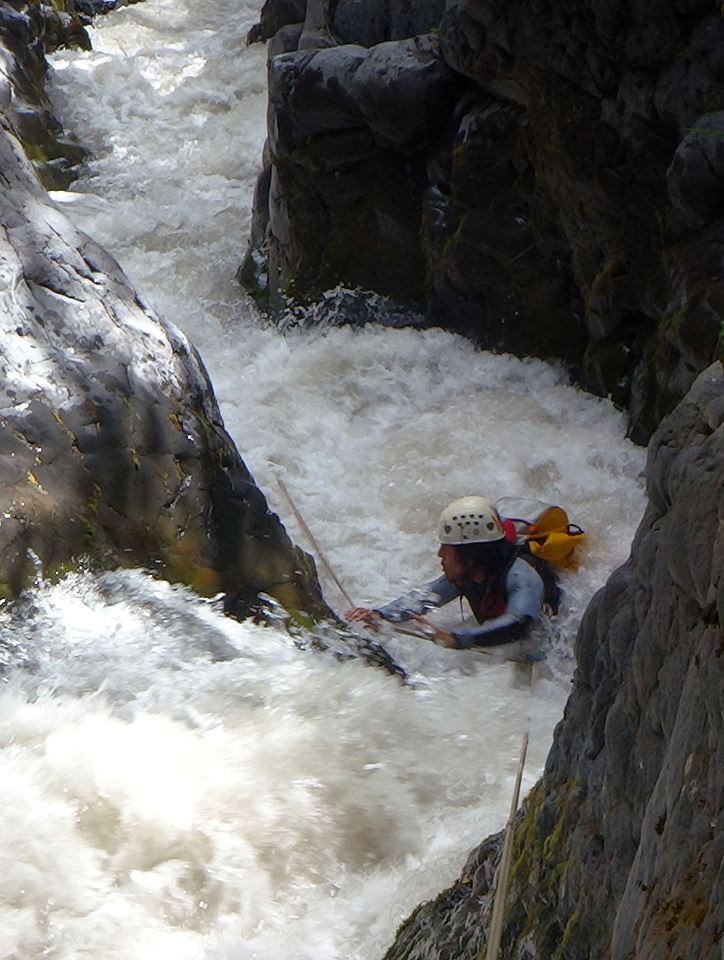 Fotografía 4 de Encuentro internacional de Canyoning Trayken 2016 en Alto Bio Bio, Bio Bio