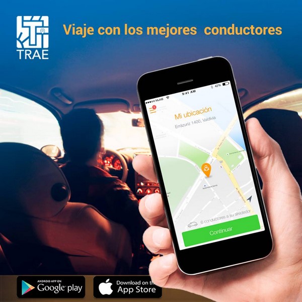 Fotografía 3 de Aplicación de Taxis en Valdivia en Valdivia, Los Rios