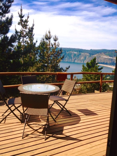 Fotografía 8 de Cabañas con vista al mar laguna verde Valparaíso en Valparaiso, Valparaiso