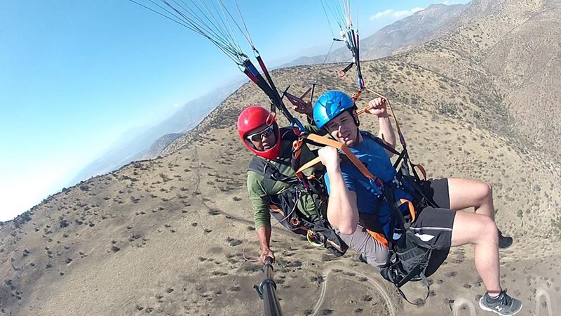 Fotografía 11 de Vuelo en Parapente en Huechuraba, Metropolitana