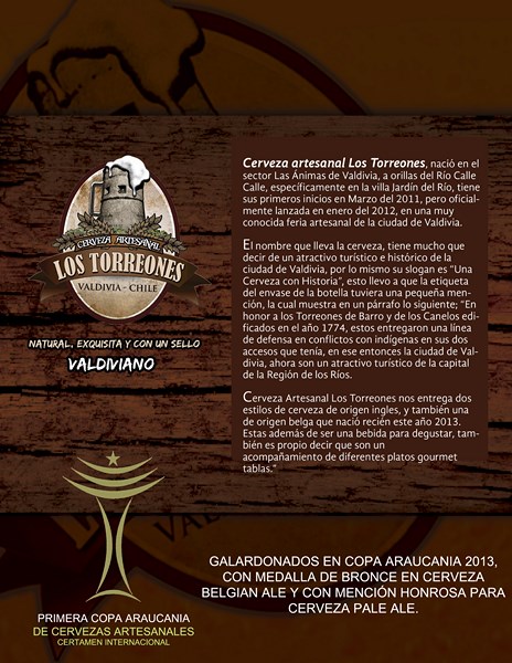 Fotografía 2 de Cerveza Artesanal Los Torreones en Valdivia, Los Rios