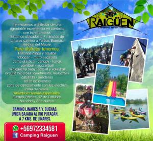 Camping Raiguen Linares en Linares, Maule