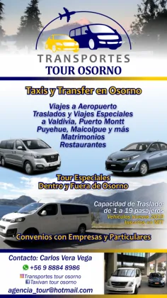Taxi van osorno en Osorno, Los Lagos
