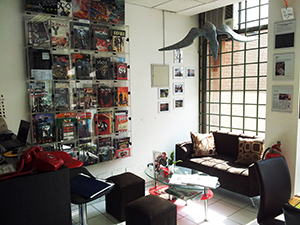 Cafetería Temítica de Comics en Providencia, Metropolitana
