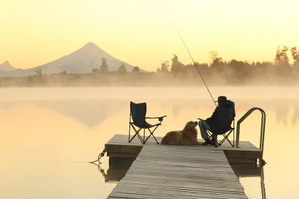 Cabañas en palafitos en lago privado.  en Puerto Varas, Los Lagos