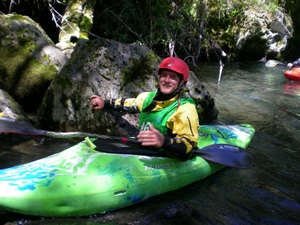 Sesión de Kayak
