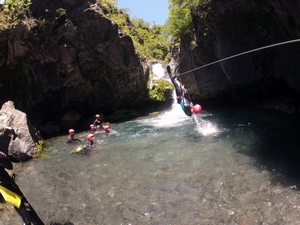 Canyoning en Pucon