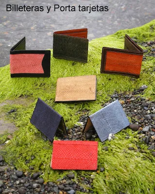 Arte en Cuero de Salmón en Puerto Montt, Los Lagos