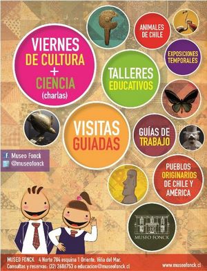Museo Fonck visitas guiadas  en Viña Del Mar, Valparaiso
