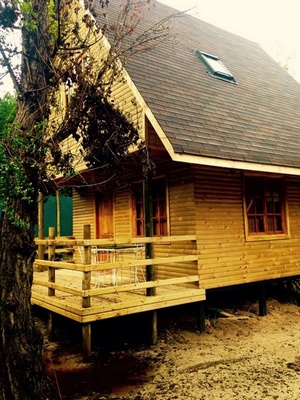 Cabañas Rancho El Trebol / Olmue - Granizo