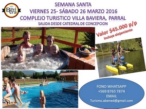 Viaje a Complejo Turístico Villa Baviera, Parral