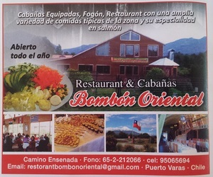 Restaurant y Cabañas en Puerto Varas, Los Lagos