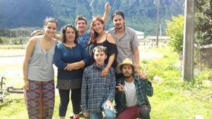 Refugio con gastronomia para ciclistas y mochileros en Lago Verde, Aysen