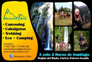Canyoning Montañas y Ríos, Potrero Grande, Curico en Curico, Maule