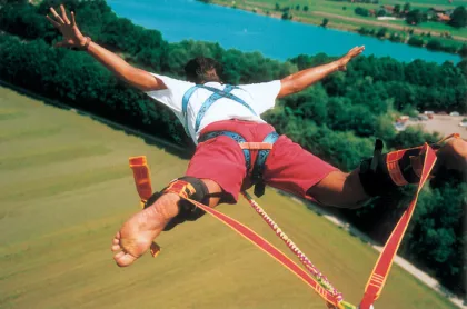 Salto en Bungee en Cajon del Maipo