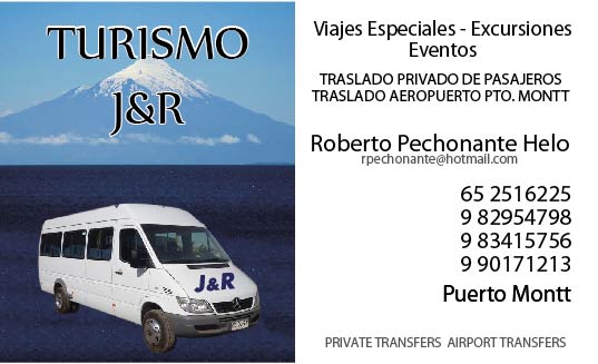Turismo J & R Transporte de Pasajeros en Puerto Montt, Los Lagos