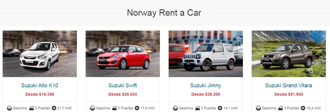 Rent A Car Puerto Montt Arriendo de vehículos en Aeropuerto Puerto Montt en Puerto Montt, Los Lagos
