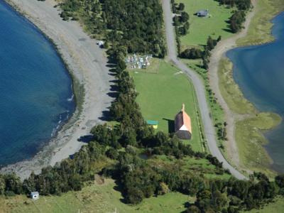Hostal y Camping en Lelbun, Chiloe en Queilen, Los Lagos