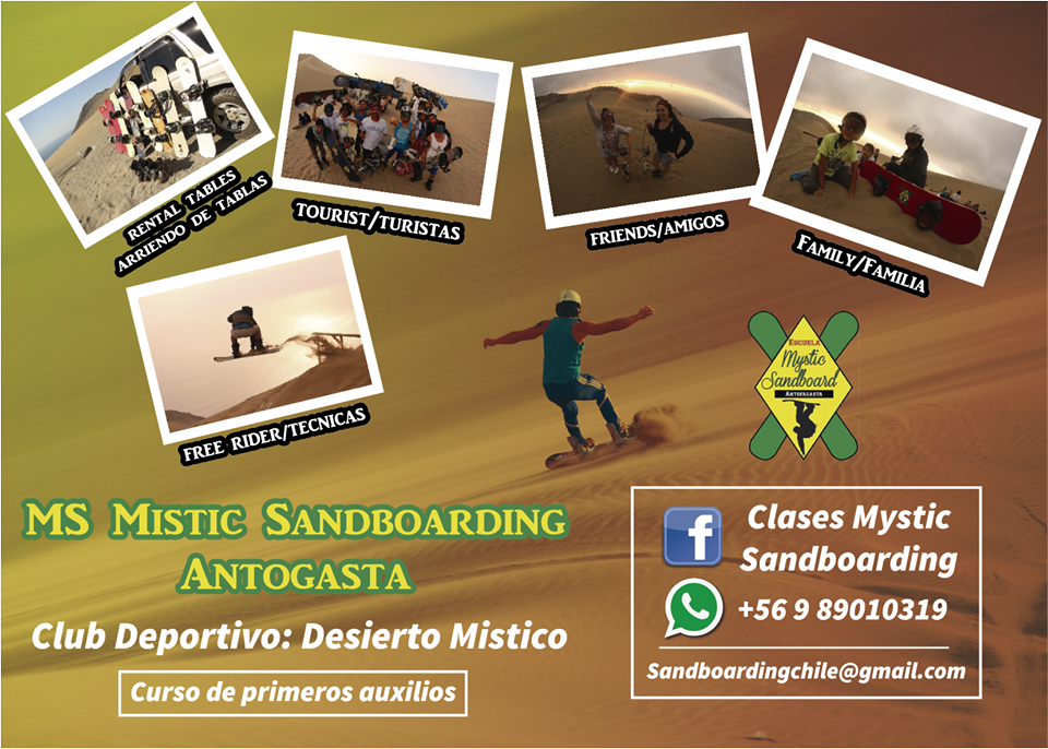 Clases Mystic Sandboard Antofagasta